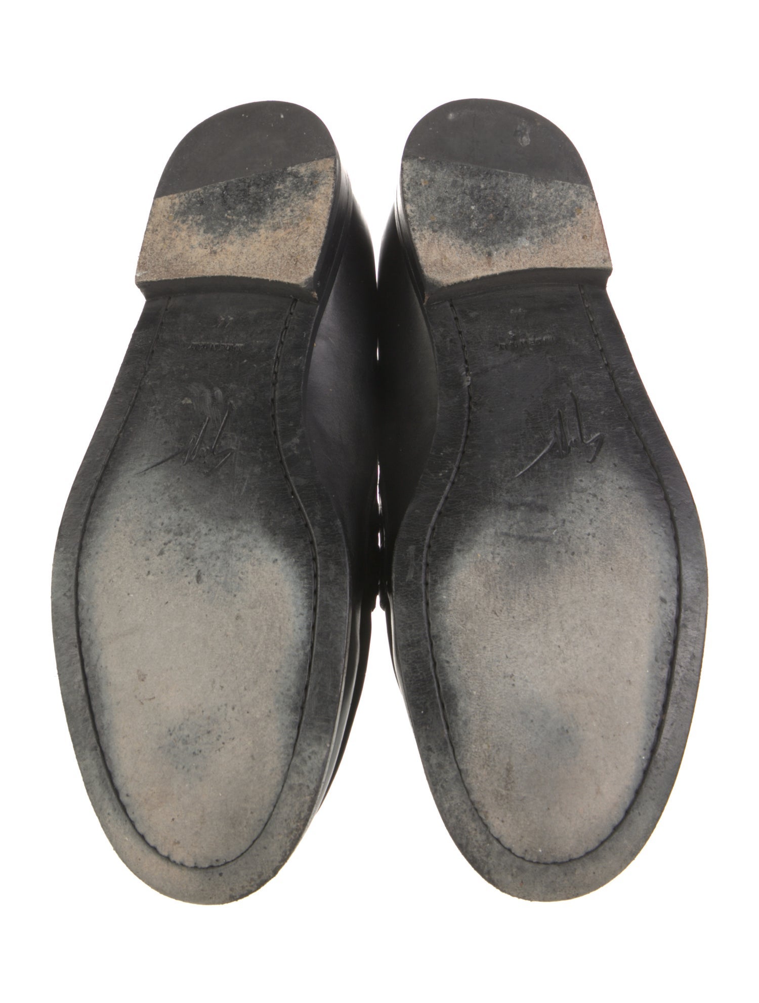 Giuseppe Zanotti Leather Loafers